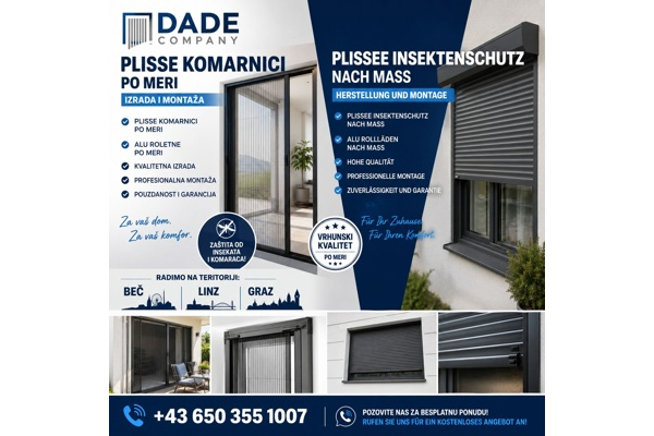 Roletne Komarnici DaDe Company