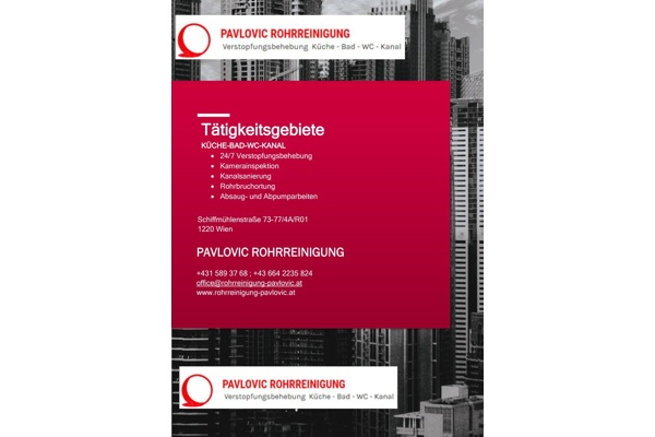 PAVLOVIC ROHRREINIGUNG GmbH