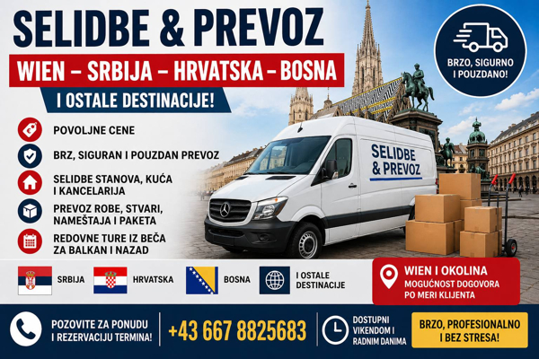 Uvoz namestaja Wien