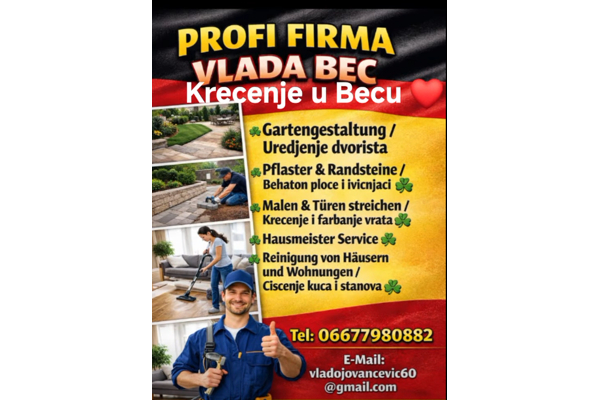 PROFI FIRMA VLADA BEC